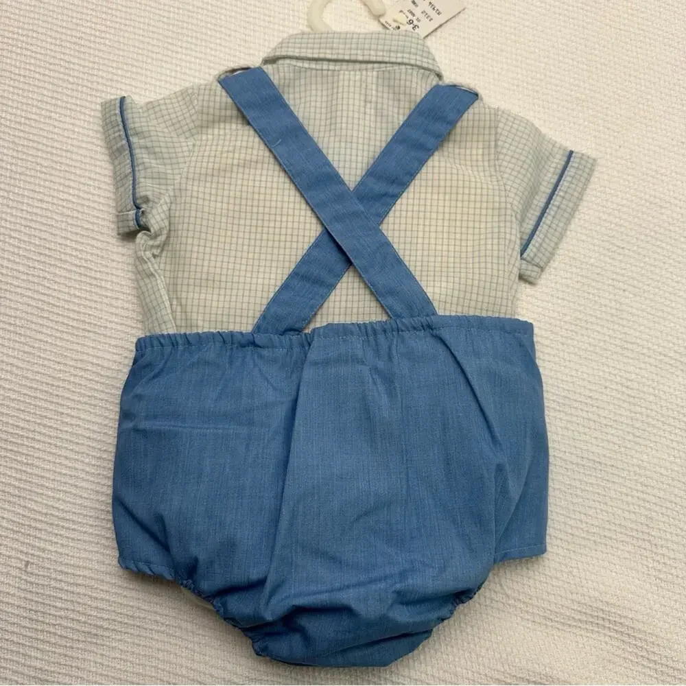 Vintage overall bubble set Airplane Montgomery Ward Deadstock